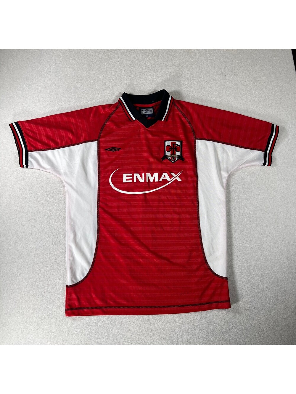 Vintage 2002/03 Calgary FC MLS A League Umbro Soccer Jersey Away M